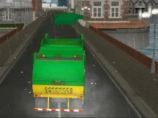 Gunoi de camioane în Amsterdam