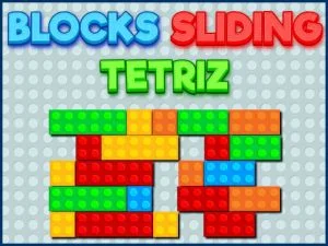 Blocuri de tetriz glisante
