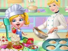 Cindy gătit cupcakes