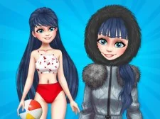 Vacanța de iarnă a marinului cald și rece