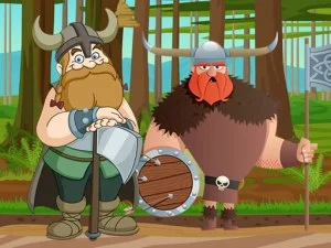 Vikingi medievali jigsaw