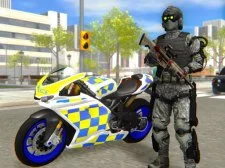 Simulator de oraș pentru bicicletele de poliție