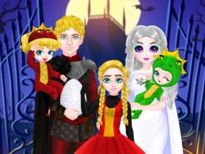 Costumul de Halloween al Halloween -ului prințesei