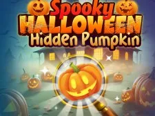 Pumpy ascuns de înfricoșătorul Halloween